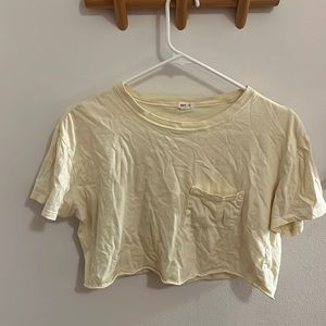 GARAGE cropped tshirt
